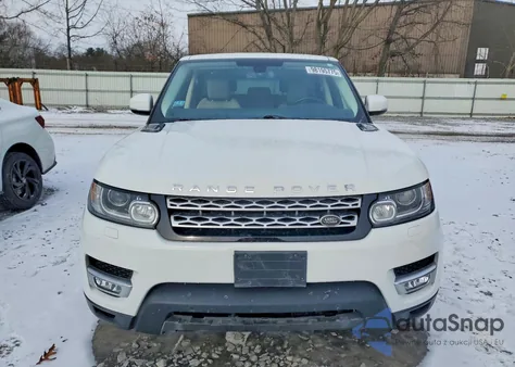 2016 Land Rover Range Rover Sport Hse from USA, damaged, VIN SALWR2PF7GA119781